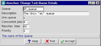 Figure 16 — Defining a task3G queue